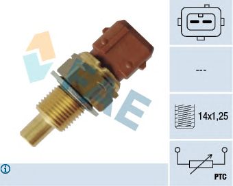 FAE 33793 -  Датчик, температура охлаждающей жидкости