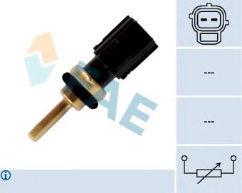 FAE 33835 -  Датчик, температура охлаждающей жидкости