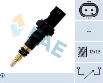 FAE 33890 -  Датчик, температура охлаждающей жидкости