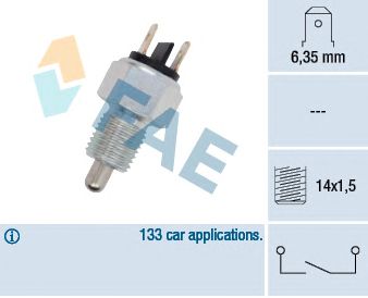 FAE 40500 -  Выключатель, фара заднего хода