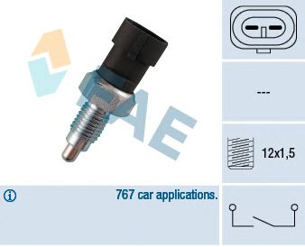 FAE 40510 -  Выключатель, фара заднего хода