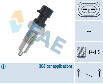 FAE 40520 -  Выключатель, фара заднего хода