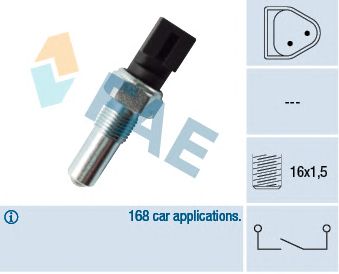 FAE 40590 -  Выключатель, фара заднего хода