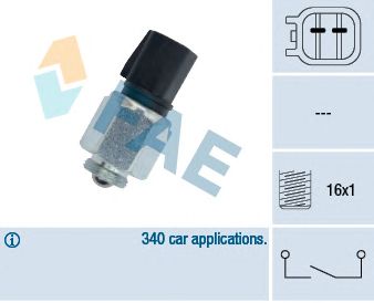 FAE 40595 -  Выключатель, фара заднего хода