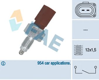 FAE 40675 -  Выключатель, фара заднего хода