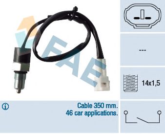 FAE 40770 -  Выключатель, фара заднего хода