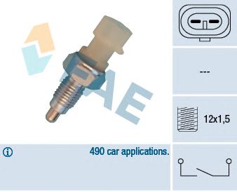 FAE 40830 -  Выключатель, фара заднего хода