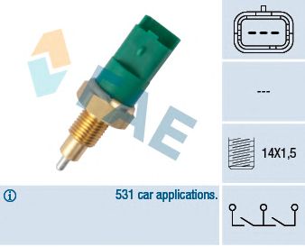 FAE 40998 -  Выключатель, фара заднего хода