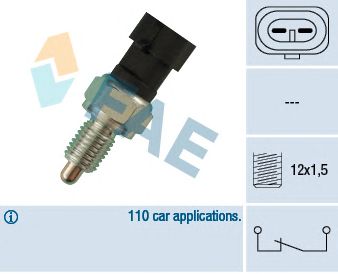 FAE 41170 -  Выключатель, фара заднего хода
