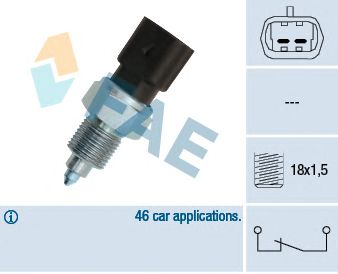 FAE 41220 -  Выключатель, фара заднего хода