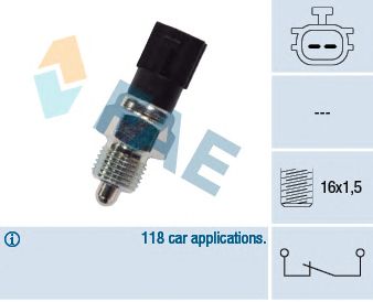 FAE 41255 -  Выключатель, фара заднего хода