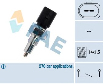 FAE 41303 -  Выключатель, фара заднего хода