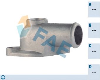 FAE 54321 -  Фланец охлаждающей жидкости