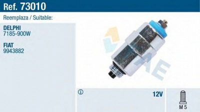 FAE 73010 -  Датчик, температура масла| Датчик, температура охлаждающей жидкости| Датчик, температура охлаждающей жидкости| Датчик, температура охлаждающей жидкости