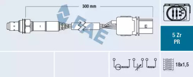 FAE 75031 -  Термовыключатель, вентилятор радиатора