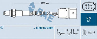 FAE 75361 -  Датчик кислородный