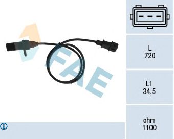 FAE 79006 -  Датчик частоты вращения, управление двигателем