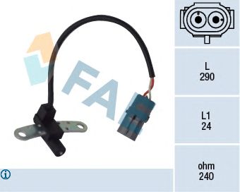 FAE 79021 -  Датчик импульсов Датчик частоты вращения, управление двигателем
