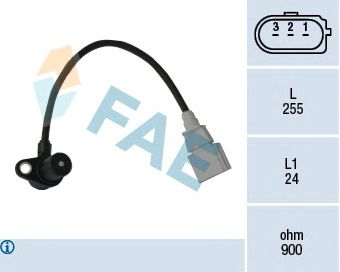 FAE 79050 -  Датчик импульсов Датчик частоты вращения, управление двигателем