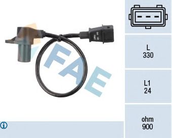 FAE 79051 -  Датчик импульсов Датчик частоты вращения, управление двигателем