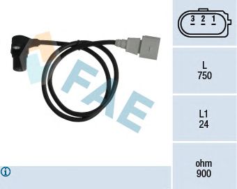 FAE 79059 -  Датчик импульсов Датчик частоты вращения, управление двигателем