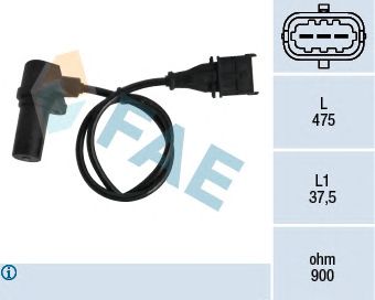FAE 79060 -  Датчик импульсов Датчик частоты вращения, управление двигателем