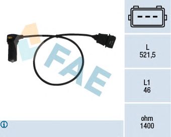 FAE 79066 -  Датчик импульсов Датчик импульсов, маховик
