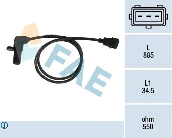 FAE 79078 -  Датчик частоты вращения, управление двигателем