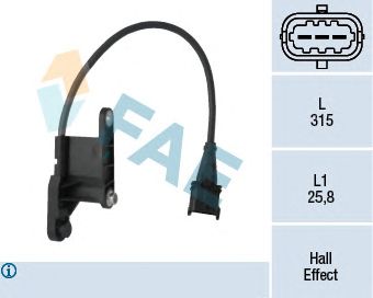 FAE 79121 -  Датчик, положение распределительного вала