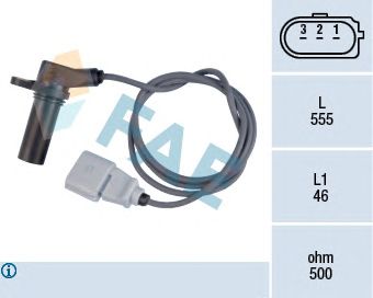 FAE 79132 -  Датчик частоты вращения, управление двигателем