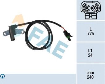 FAE 79145 -  Датчик импульсов, маховик| Датчик частоты вращения, управление двигателем