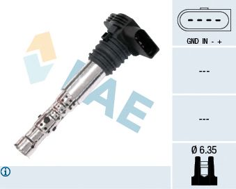 FAE 80202 -  Катушка зажигания