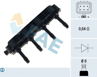 FAE 80209 -  Катушка зажигания