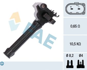 FAE 80254 -  Катушка зажигания