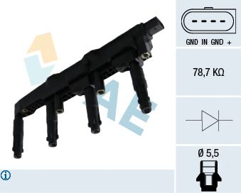 FAE 80325 -  Катушка зажигания