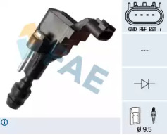 FAE 80329 -  Катушка зажигания