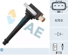 FAE 80330 -  Катушка зажигания