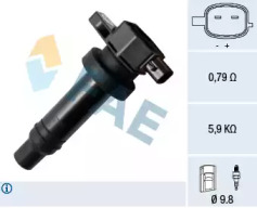 FAE 80332 -  Катушка зажигания