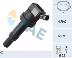 FAE 80333 -  Катушка зажигания