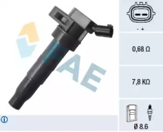 FAE 80341 -  Катушка зажигания
