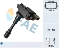 FAE 80343 -  Катушка зажигания