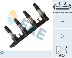 FAE 80351 -  Катушка зажигания