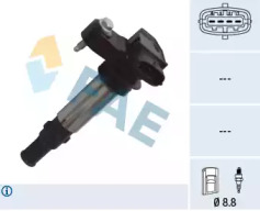 FAE 80355 -  Катушка зажигания