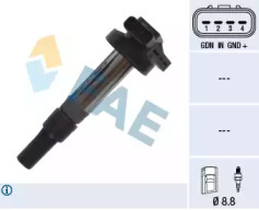 FAE 80361 -  Катушка зажигания