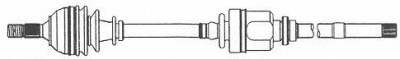 FARCOM 121700 -  Приводной вал