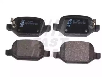 FAST ft29089 -  Комплект тормозных колодок, дисковый тормоз
