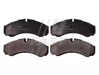 FAST ft29091 -  Колодки тормозные дисковые передние, комплект
