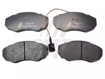 FAST ft29107hd -  Колодки тормозные дисковые передние, комплект