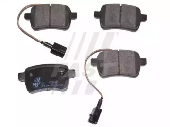 FAST ft29168 -  Комплект тормозных колодок, дисковый тормоз