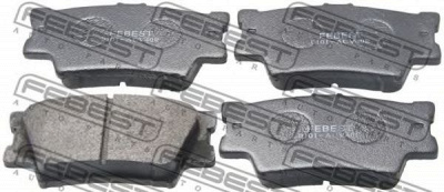 FEBEST 0101acv40r -  Колодки тормозные дисковые задниеие, комплект